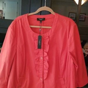 NWT TALBOTS BLAZER SZ 24